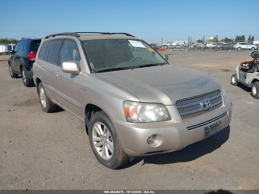 2007 TOYOTA HIGHLANDER HYBRID LIMITED V6 | JTEDW21A270017049 | UPCARS