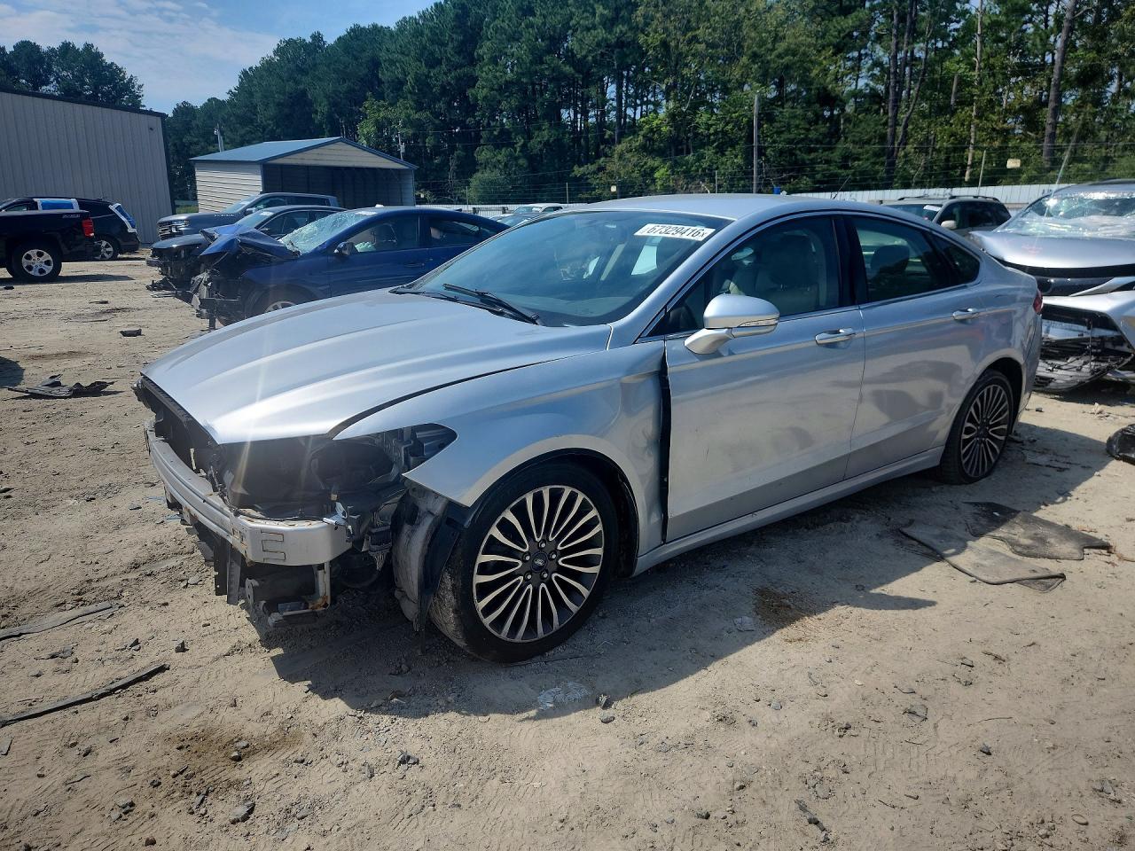 2018 FORD FUSION TITANIUM | 3FA6P0RU9JR247259 | UPCARS