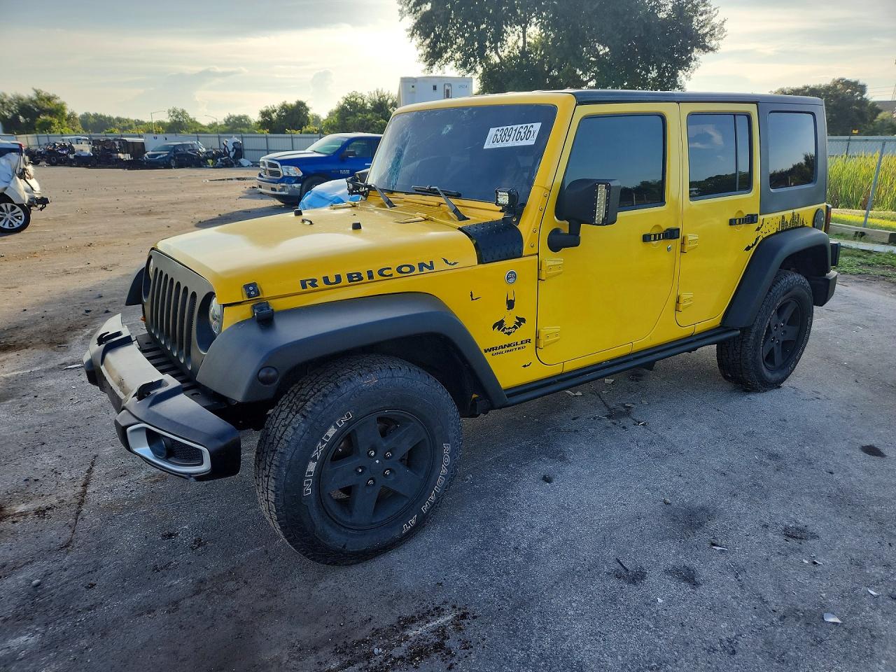 2008 JEEP WRANGLE RUBICON | 1J4GA69158L630983 | UPCARS