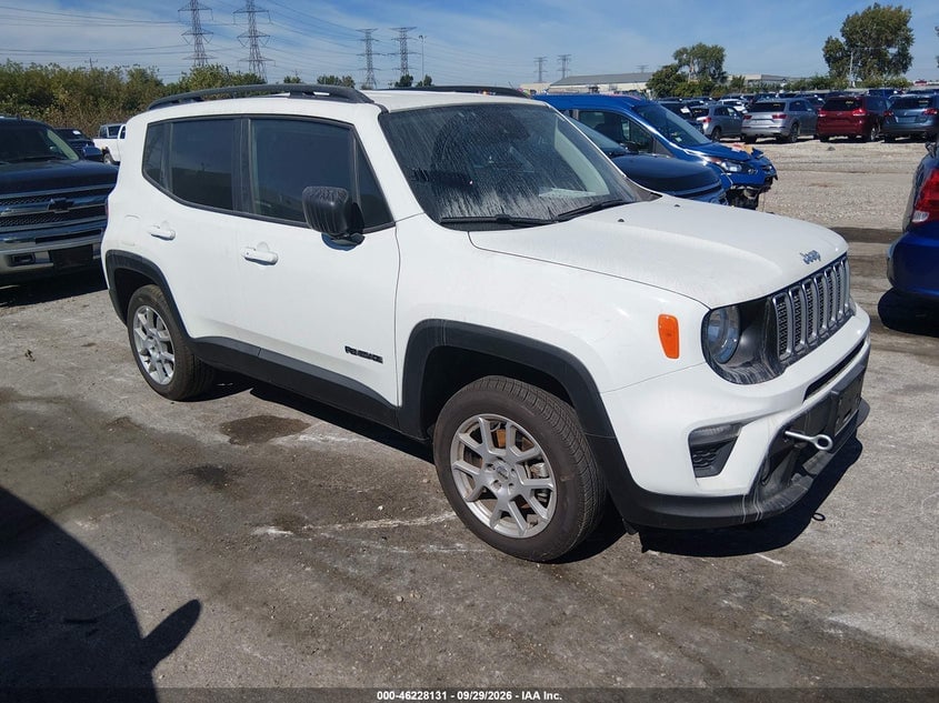 2022 JEEP RENEGADE LATITUDE 4X4 | ZACNJDB11NPN73004 | UPCARS