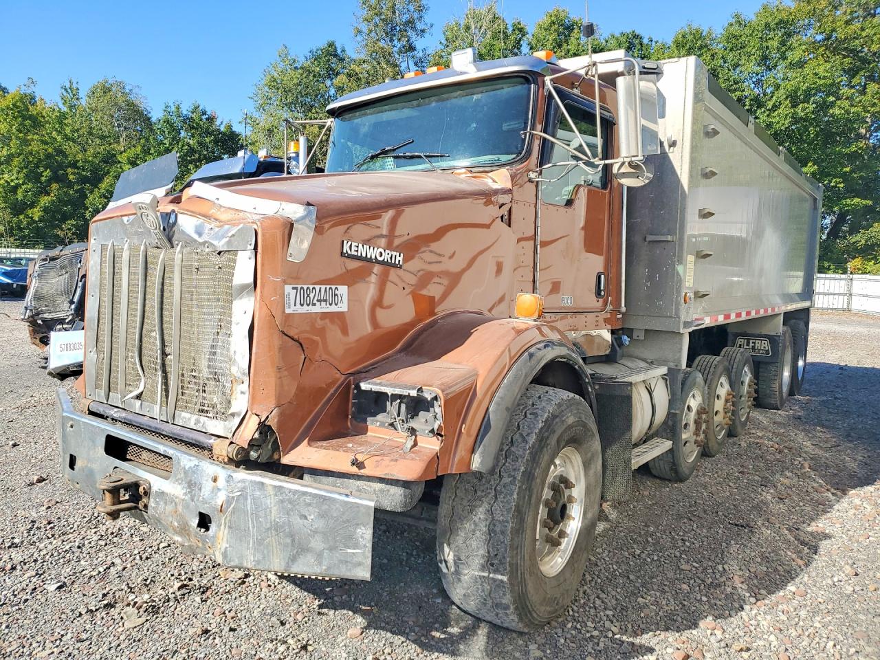 2019 KENWORTH ALL OTHER T800 DUMP TRUCK | 1NKDX4TX8KR224319 | UPCARS