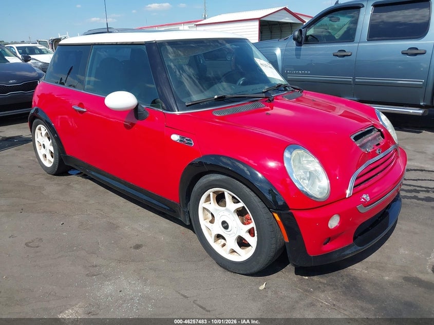 2004 MINI COOPER S | WMWRE33474TD88695 | UPCARS