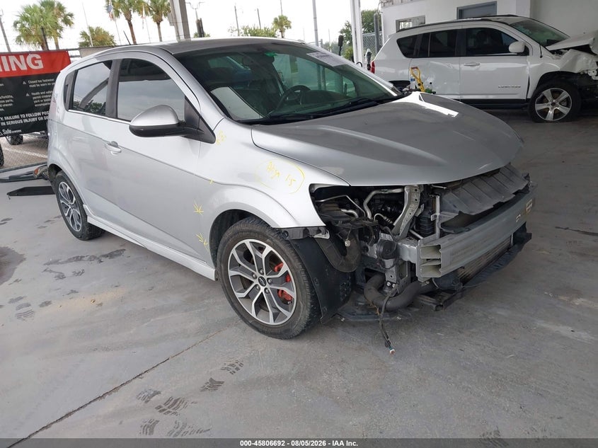 2019 CHEVROLET SONIC LT AUTO | 1G1JD6SB5K4101307 | UPCARS