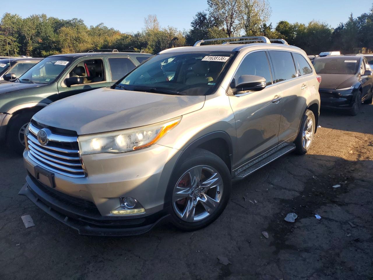 2014 TOYOTA HIGHLANDER LIMITED | 5TDDKRFH5ES035411 | UPCARS