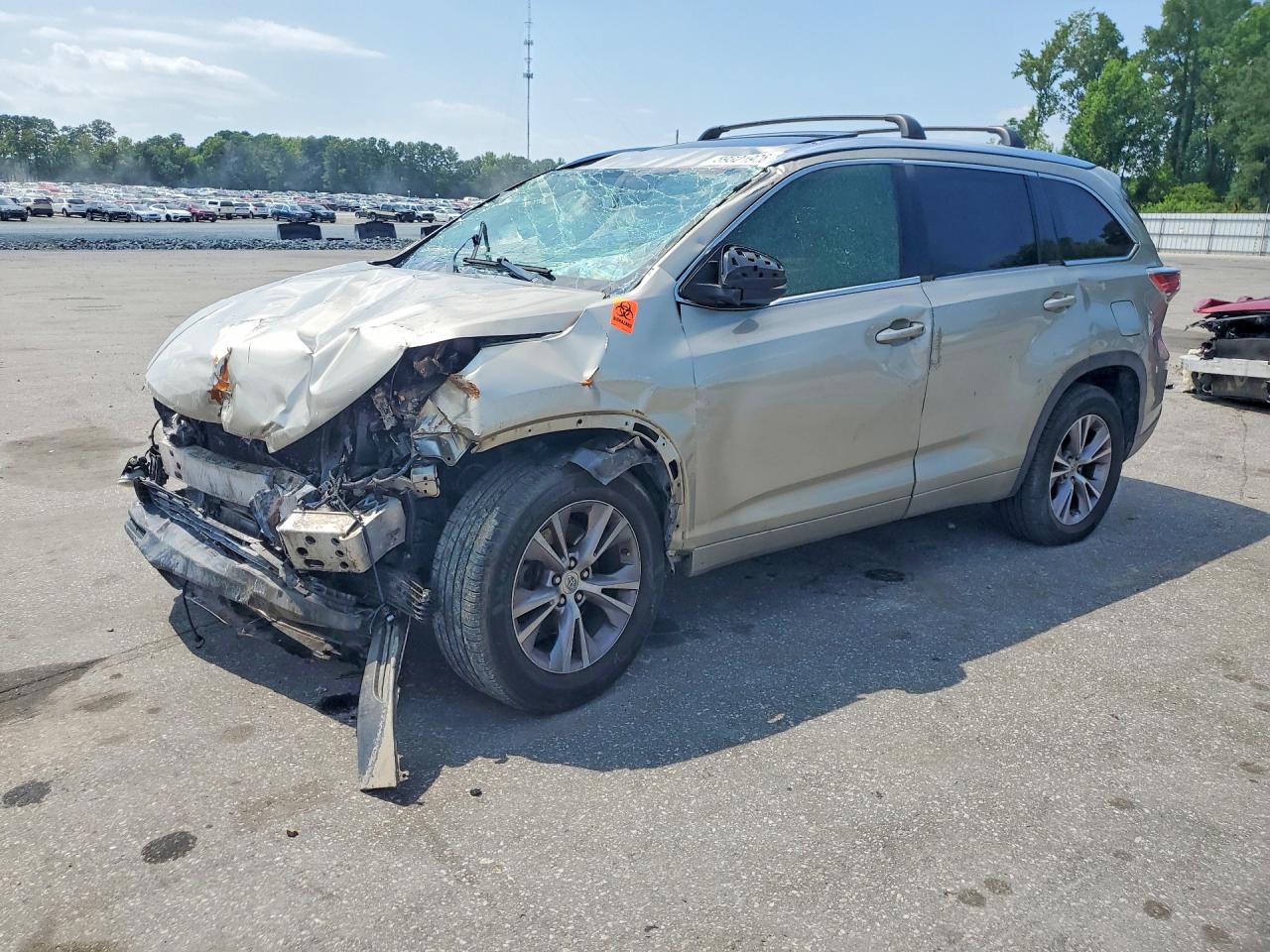 2014 TOYOTA HIGHLANDER XLE | 5TDKKRFH0ES005451 | UPCARS