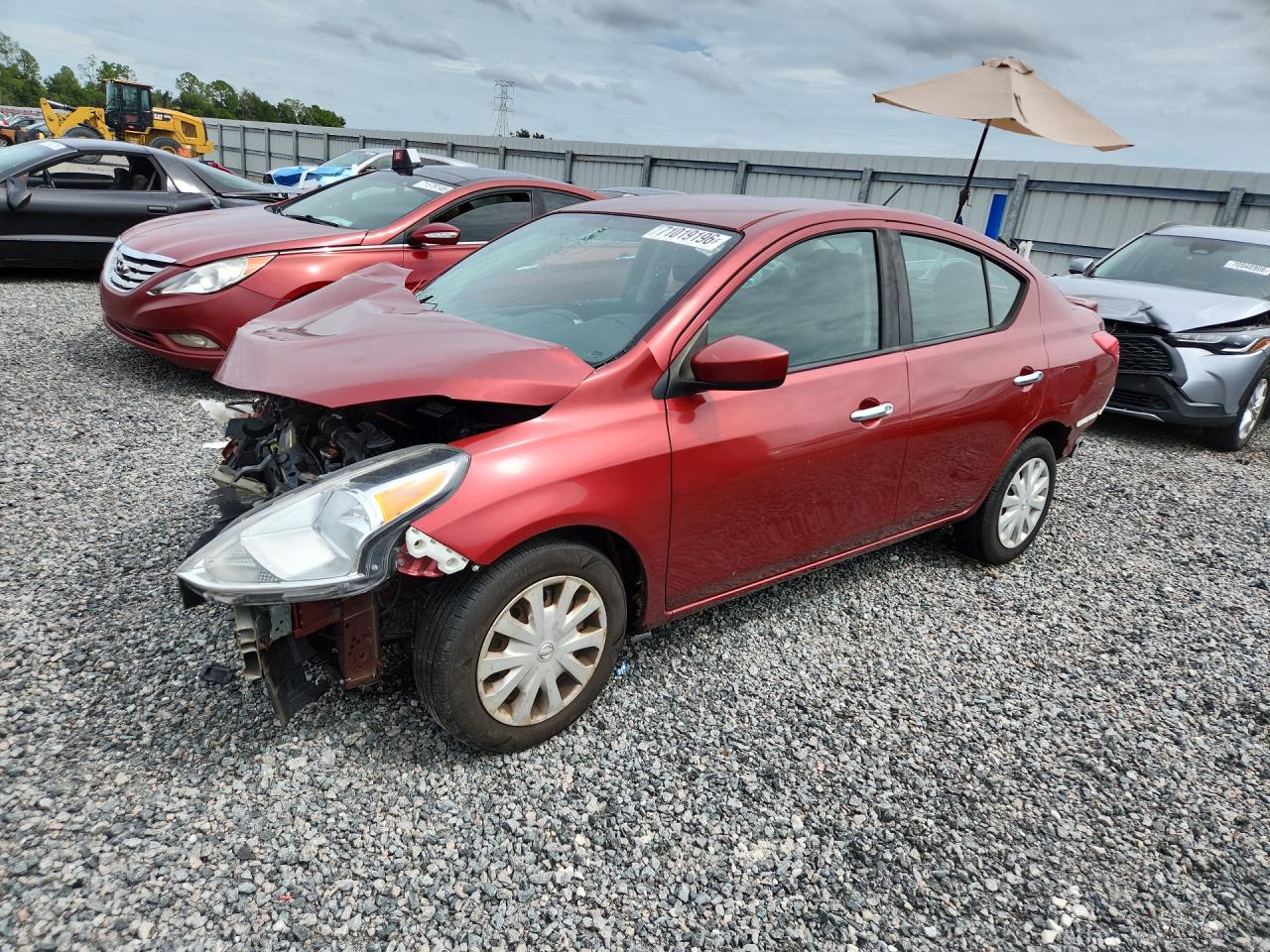 2018 NISSAN VERSA SV | 3N1CN7AP7JL843798 | UPCARS