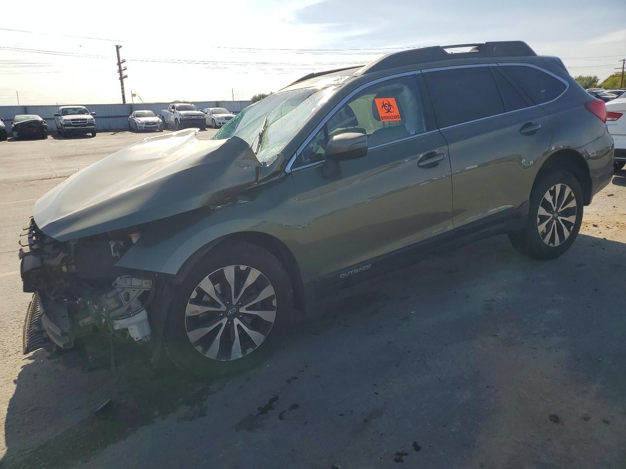 2015 SUBARU OUTBACK 2.5I LIMITED | 4S4BSANC2F3283144 | UPCARS