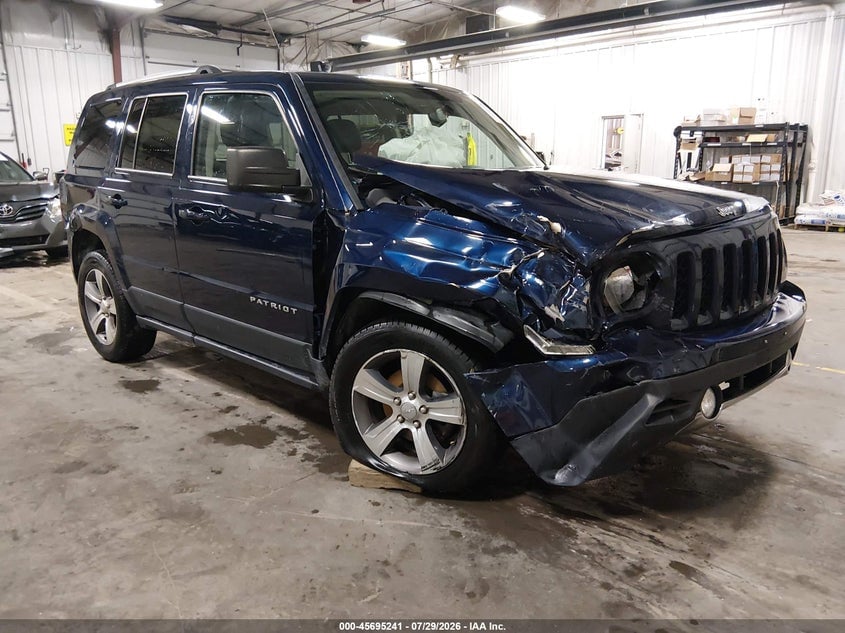 2017 JEEP PATRIOT HIGH ALTITUDE | 1C4NJRFB1HD155161 | UPCARS
