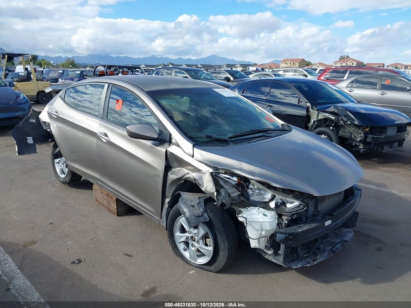 2014 HYUNDAI ELANTRA SE | 5NPDH4AE4EH518909 | UPCARS