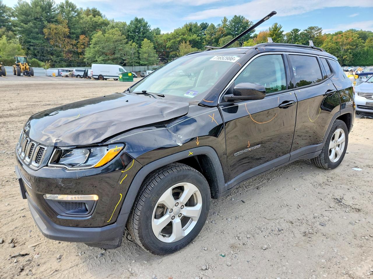 2019 JEEP COMPASS LATITUDE | 3C4NJDBB8KT850568 | UPCARS