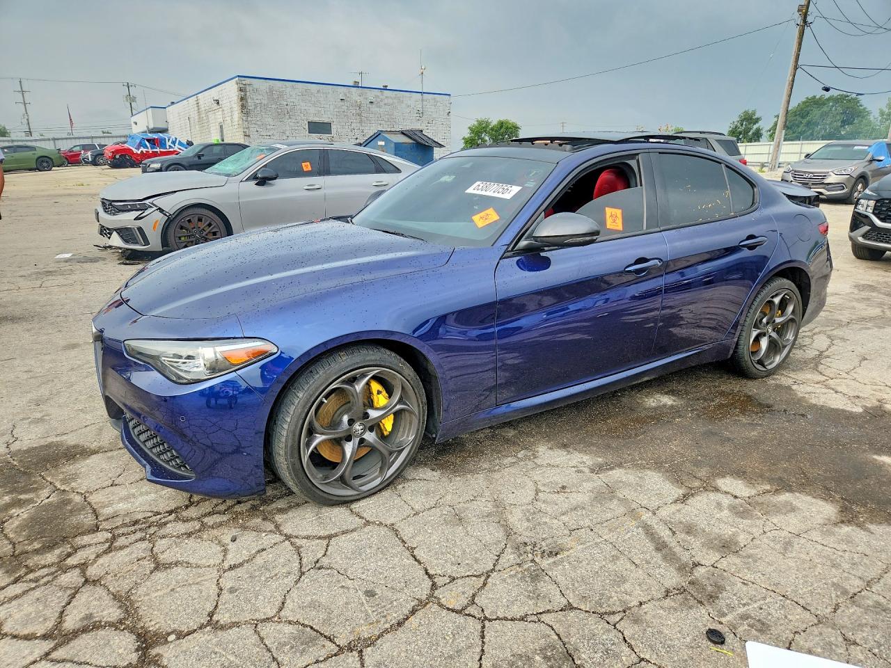 2021 ALFA ROMEO GIULIA TI | ZARFANBNXM7639678 | UPCARS