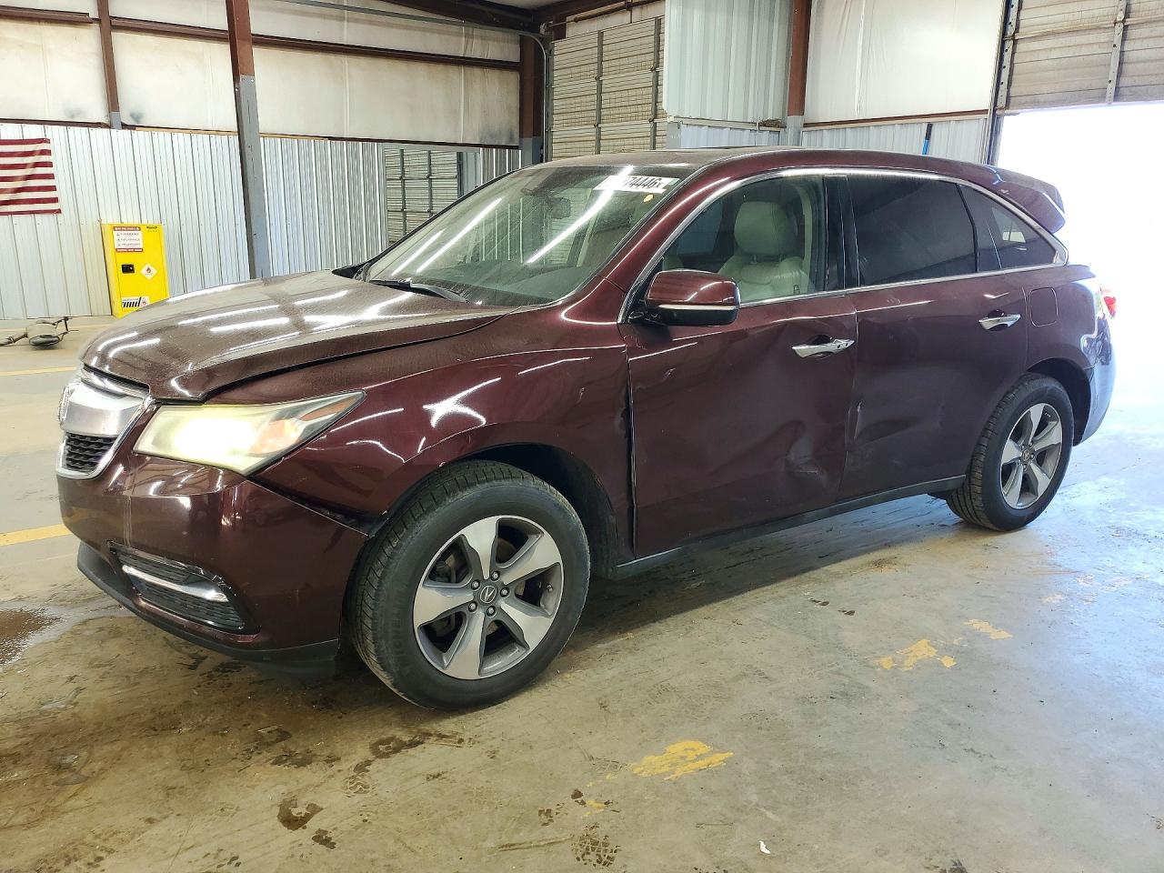 2014 ACURA MDX | 5FRYD4H21EB025257 | UPCARS