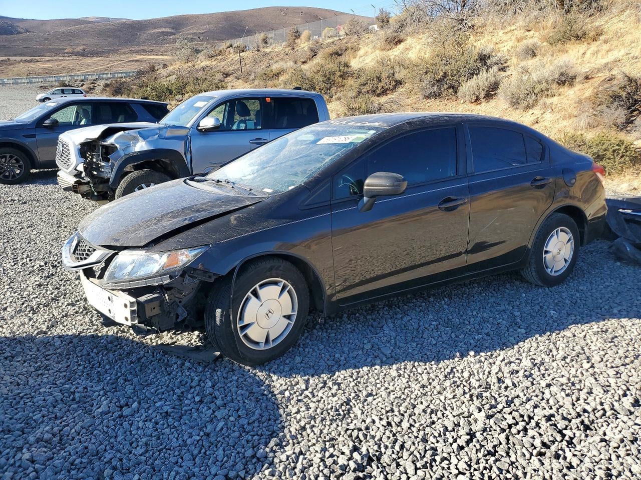 2014 HONDA CIVIC HF | 2HGFB2F63EH510780 | UPCARS