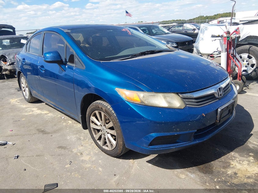 2012 HONDA CIVIC SDN EX | 2HGFB2F87CH585481 | UPCARS