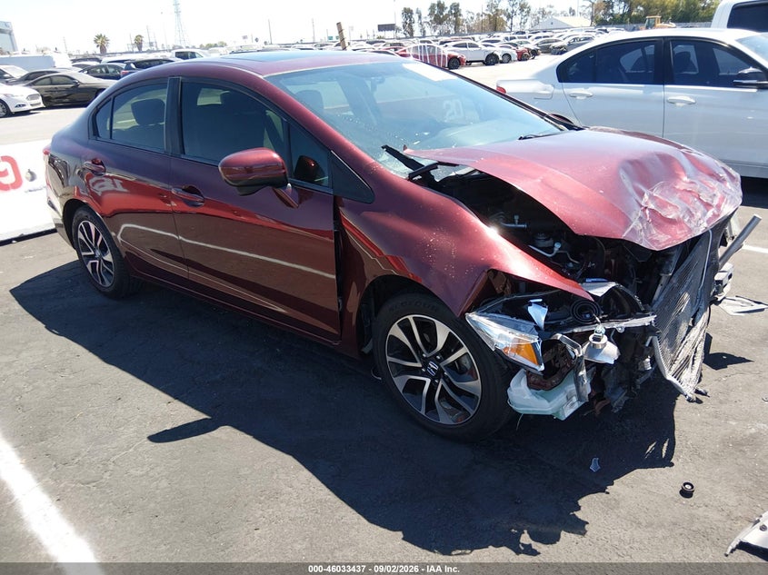 2015 HONDA CIVIC EX | 2HGFB2F87FH542005 | UPCARS