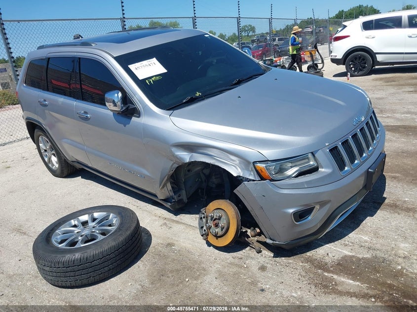 2015 JEEP GRAND CHEROKEE LIMITED | 1C4RJFBG5FC706549 | UPCARS