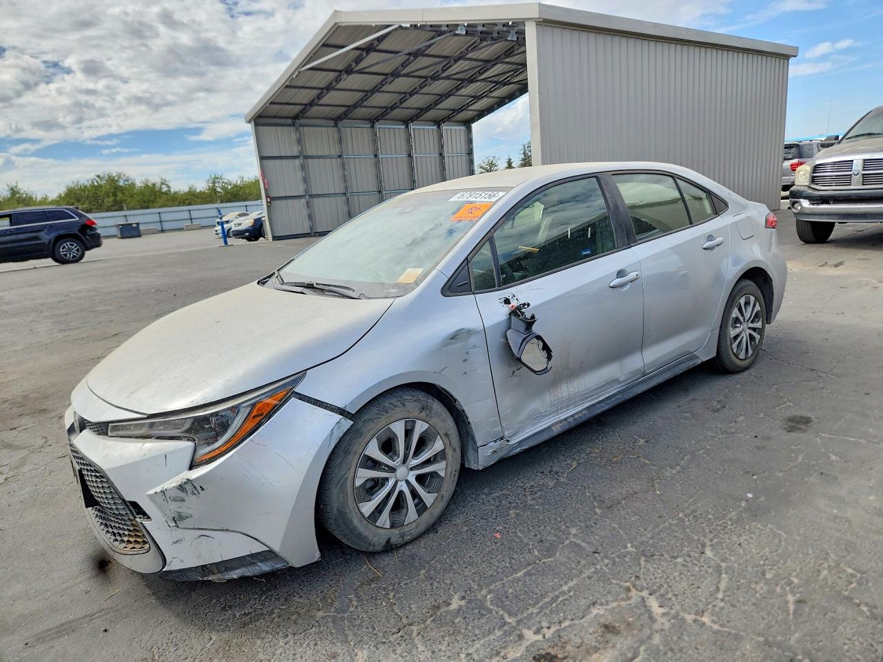 2022 TOYOTA COROLLA LE | JTDEAMDE8N3005775 | UPCARS