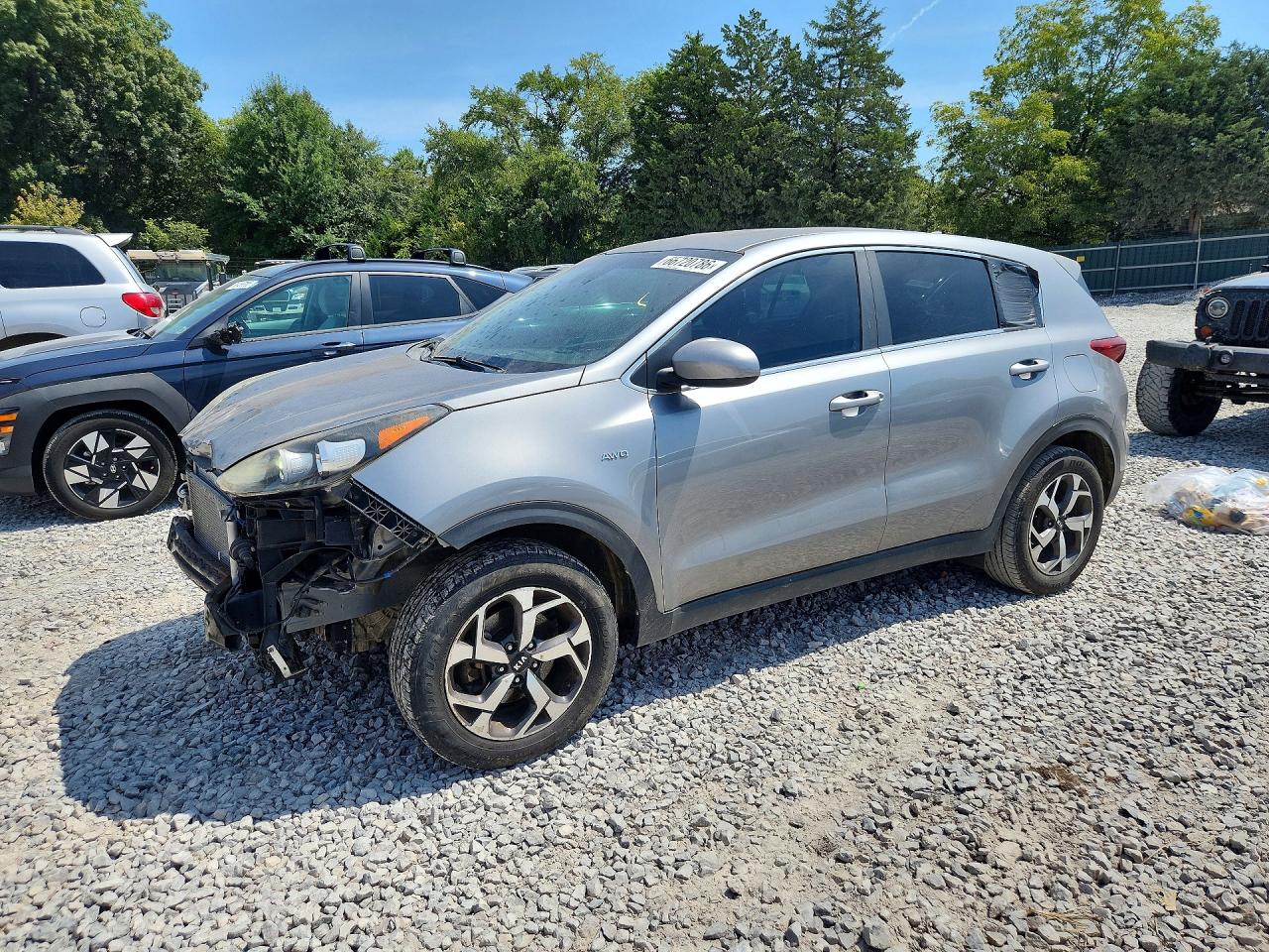 2020 KIA SPORTAGE LX | KNDPMCAC7L7661422 | UPCARS
