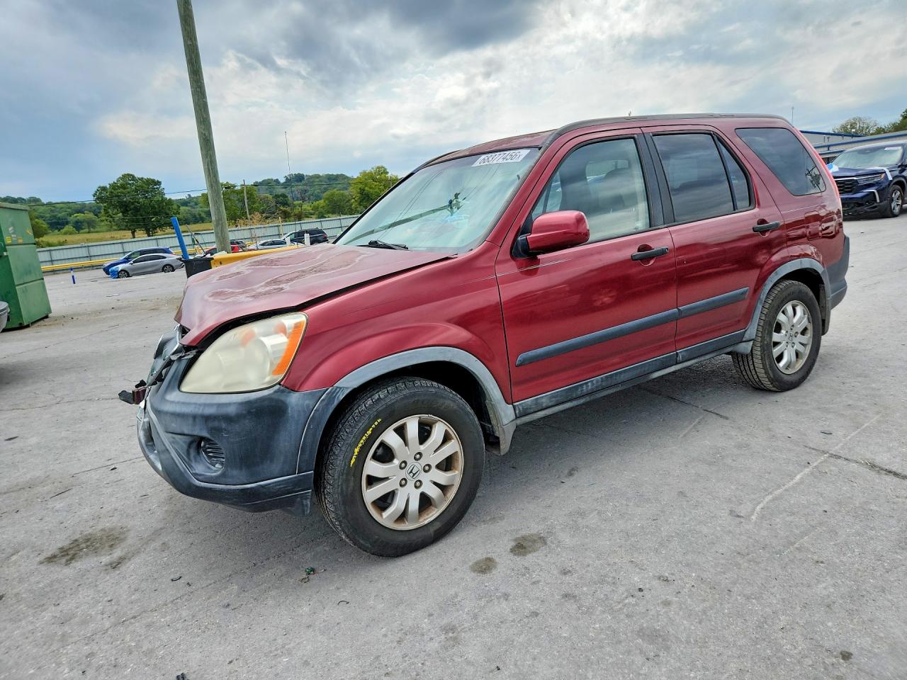 2006 HONDA CRV EX | JHLRD68816C019837 | UPCARS