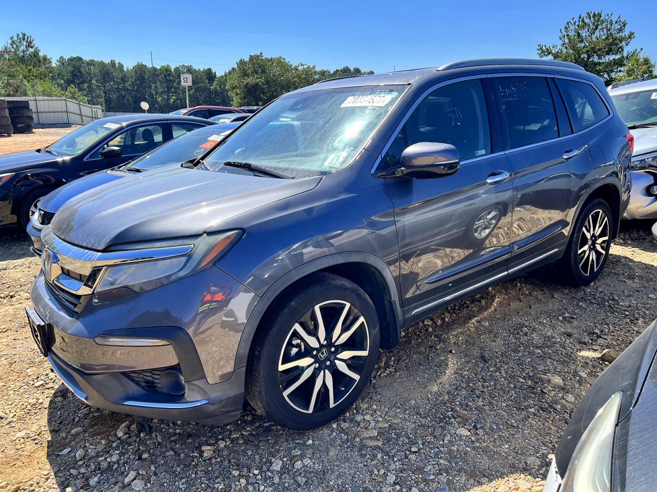 2019 HONDA PILO TOURING | 5FNYF5H93KB038120 | UPCARS