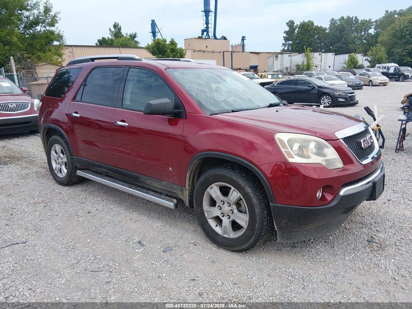 2009 GMC ACADIA SLE1 | 1GKEV13D39J174149 | UPCARS