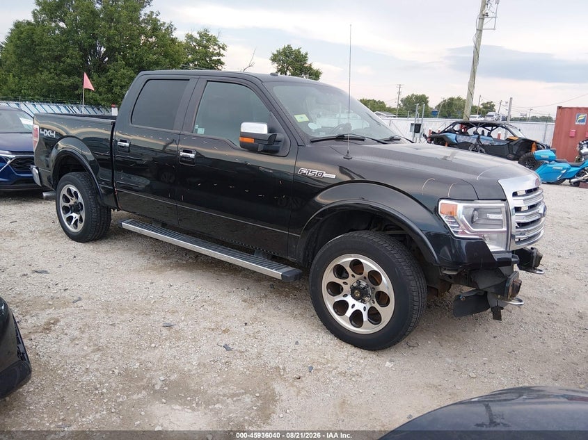 2014 FORD F-150 LARIAT | 1FTFW1EF2EFB57898 | UPCARS