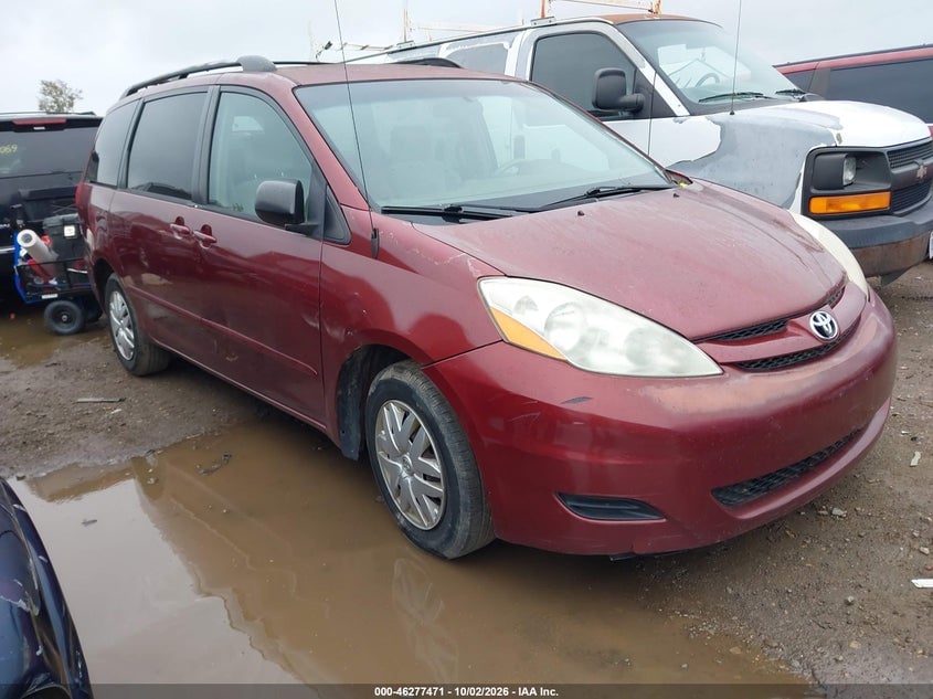 2008 TOYOTA SIENNA LE | 5TDZK23C98S122707 | UPCARS