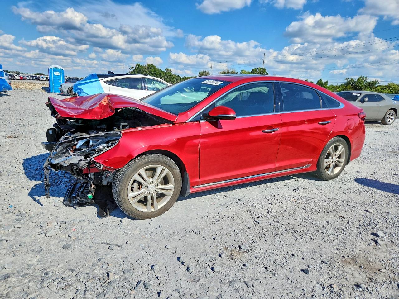 2018 HYUNDAI SONATA SPORT | 5NPE34AF6JH675010 | UPCARS