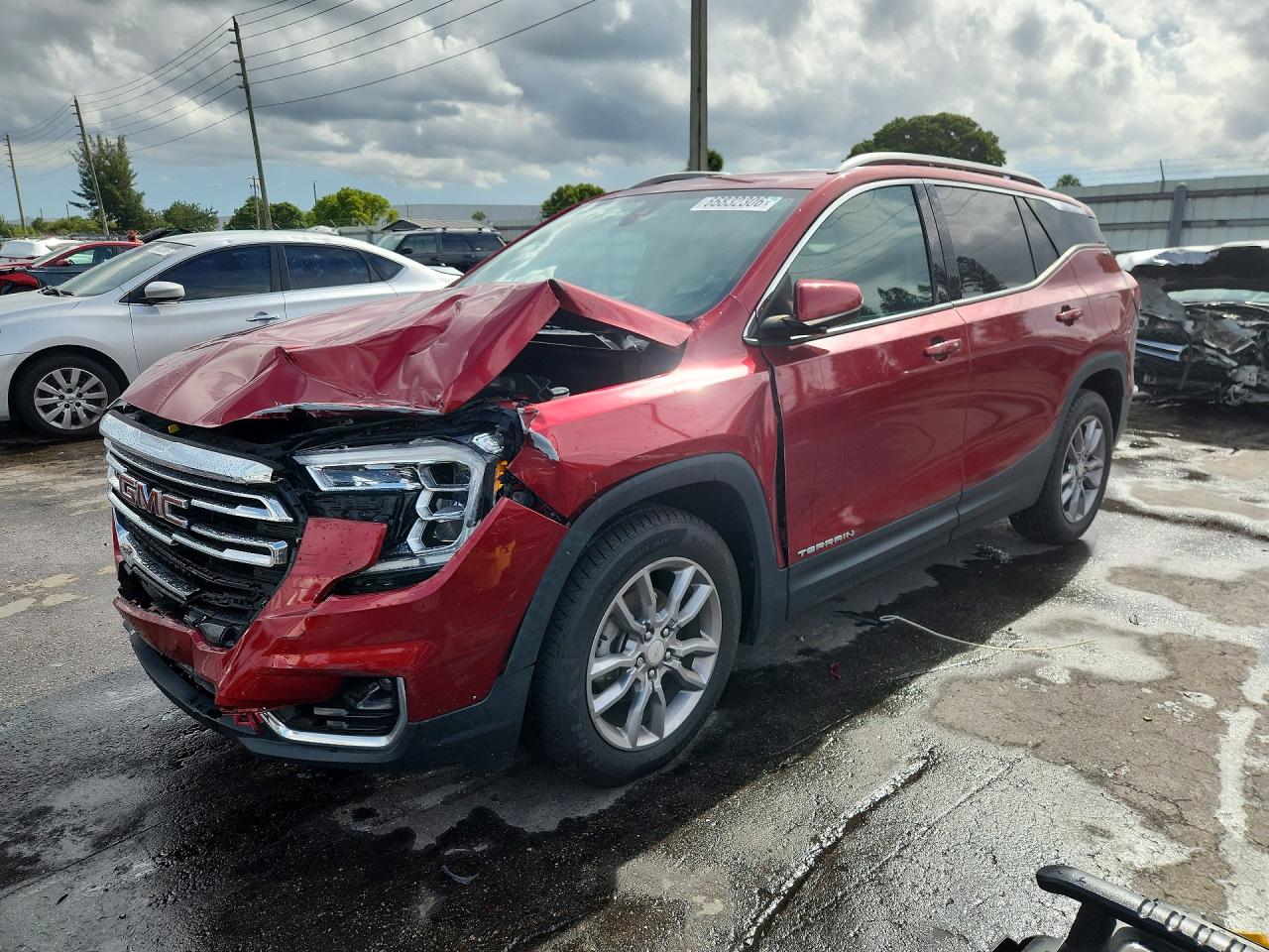 2022 GMC TERRAIN SLT | 3GKALPEV7NL163610 | UPCARS