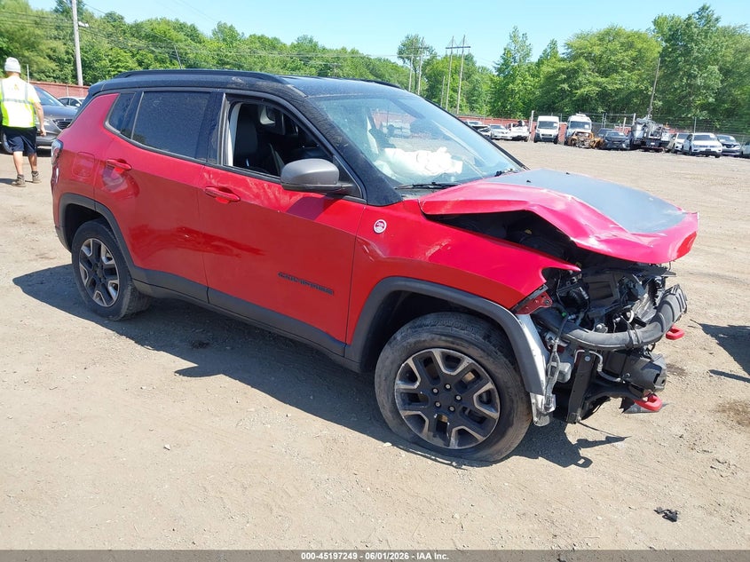 2018 JEEP COMPASS TRAILHAWK 4X4 | 3C4NJDDB1JT361702 | UPCARS