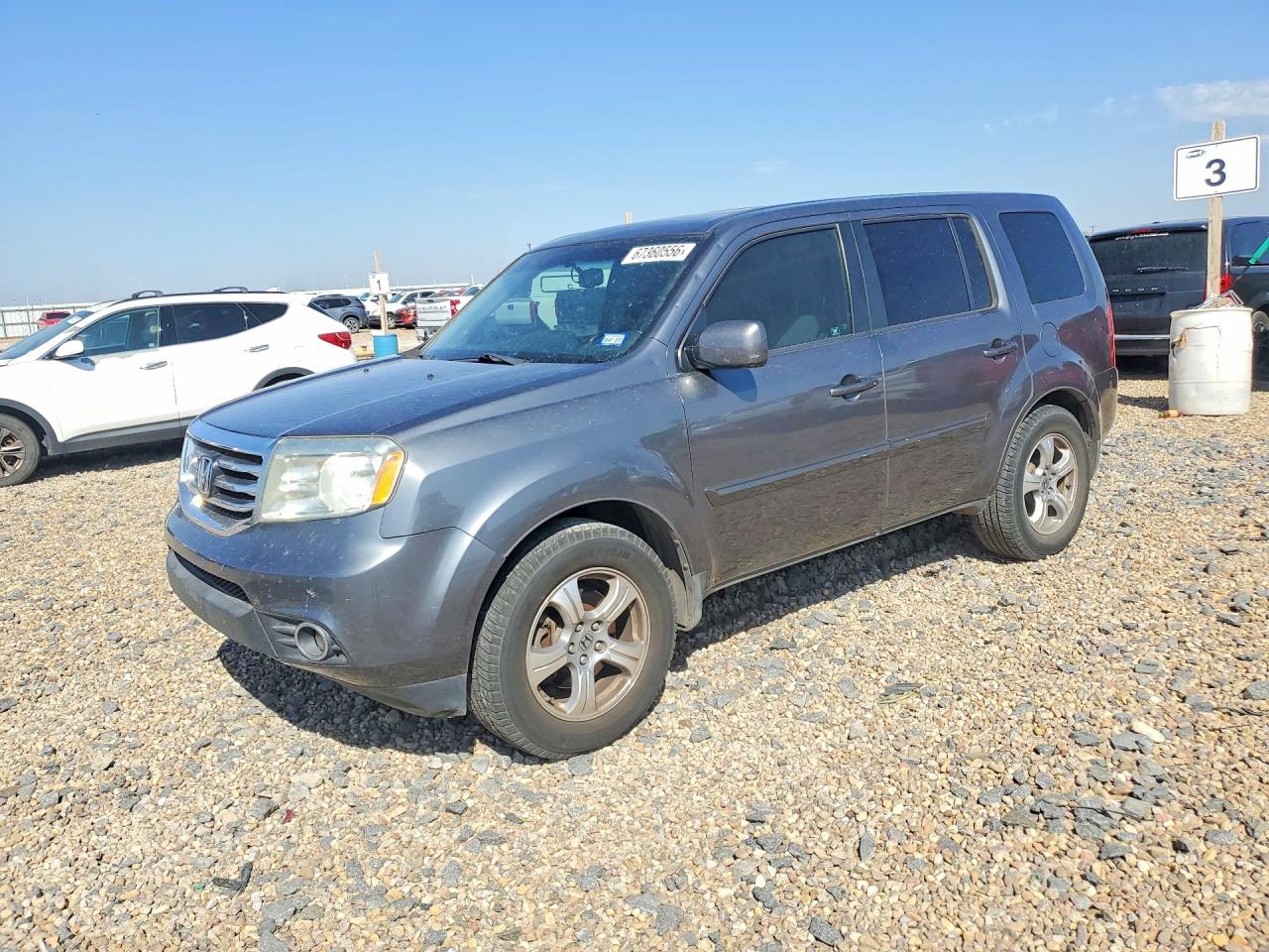 2012 HONDA PILOT EXL | 5FNYF3H69CB006185 | UPCARS