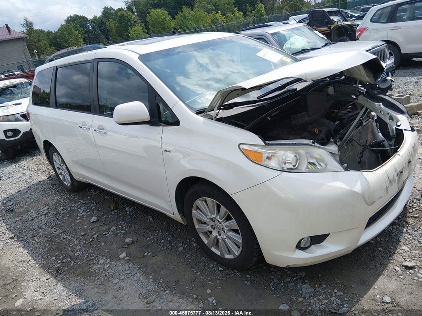 2017 TOYOTA SIENNA XLE 7 PASSENGER | 5TDDZ3DC3HS156104 | UPCARS