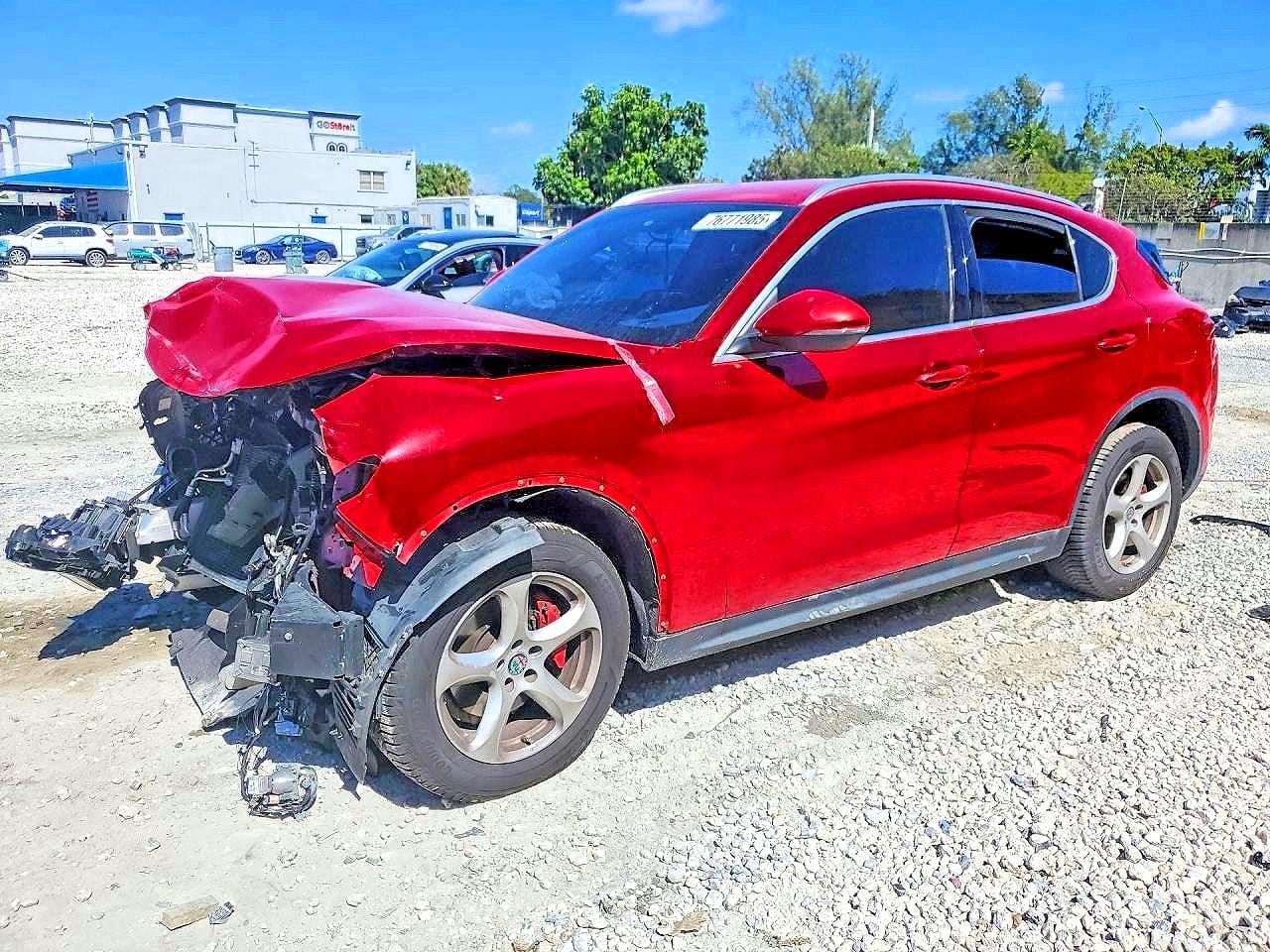 2018 ALFA ROMEO STELVIO | ZASFAKAN3J7B81138 | UPCARS