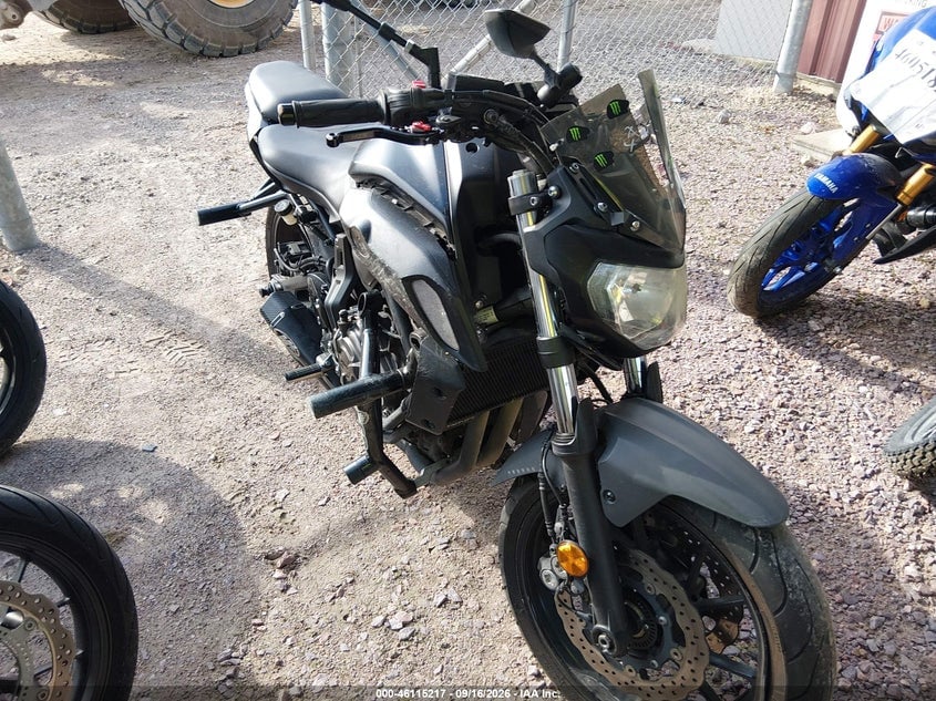 2019 YAMAHA MT07 | JYARM27E2KA005007 | UPCARS