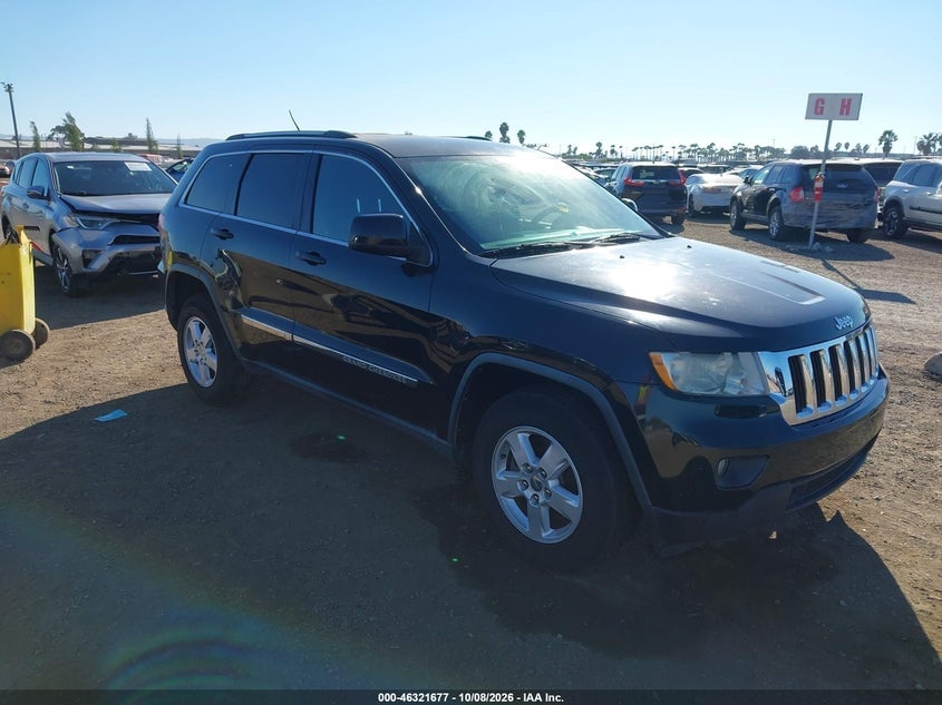 2012 JEEP GRAND CHEROKEE LAREDO | 1C4RJEAGXCC360327 | UPCARS