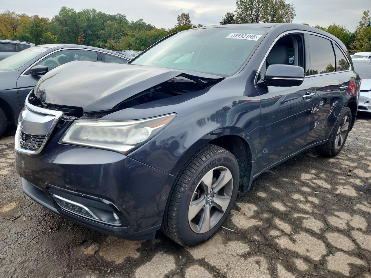 2016 ACURA MDX | 5FRYD4H2XGB055943 | UPCARS