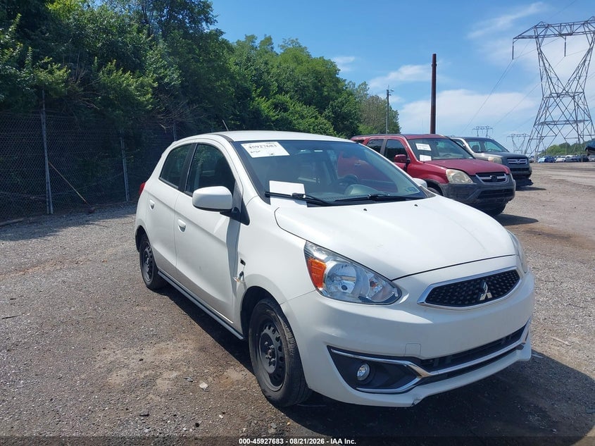 2019 MITSUBISHI MIRAG ES | ML32A3HJ0KH012533 | UPCARS