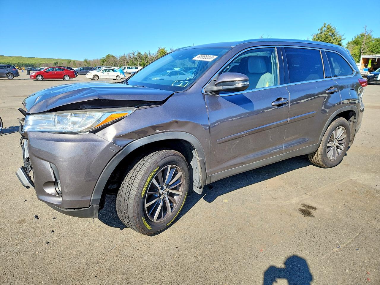 2019 TOYOTA HIGHLANDER XLE | 5TDJZRFH8KS566113 | UPCARS