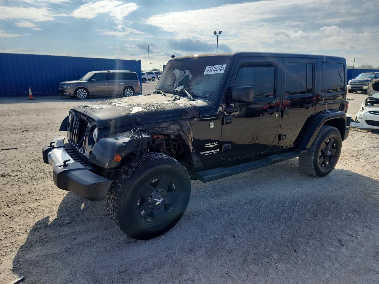 2015 JEEP WRANGLER SAHARA | 1C4HJWEG9FL524568 | UPCARS