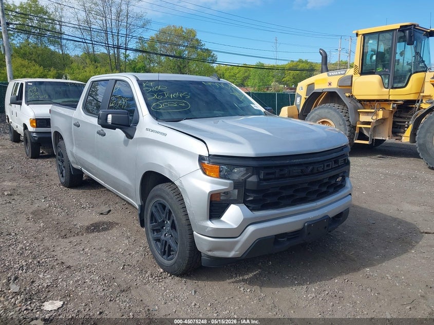 2022 CHEVROLET SILVERADO 1500 2WD  SHORT BED CUSTOM | 3GCPABEK5NG581239 | UPCARS