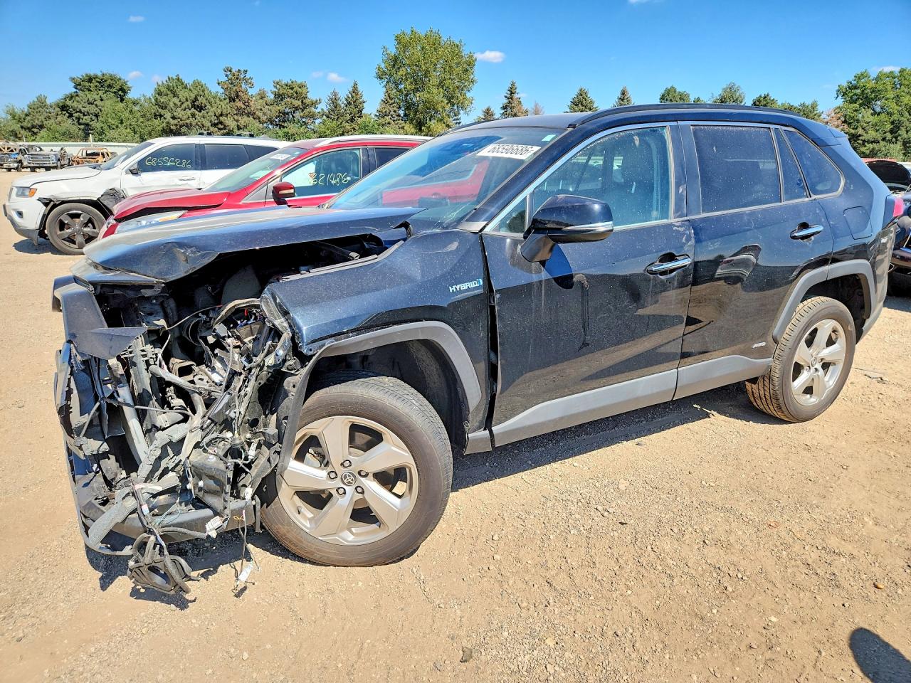 2021 TOYOTA RAV4 LIMITED | 4T3D6RFV8MU037127 | UPCARS