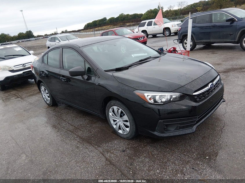2021 SUBARU IMPREZA SEDAN | 4S3GKAB61M3602264 | UPCARS
