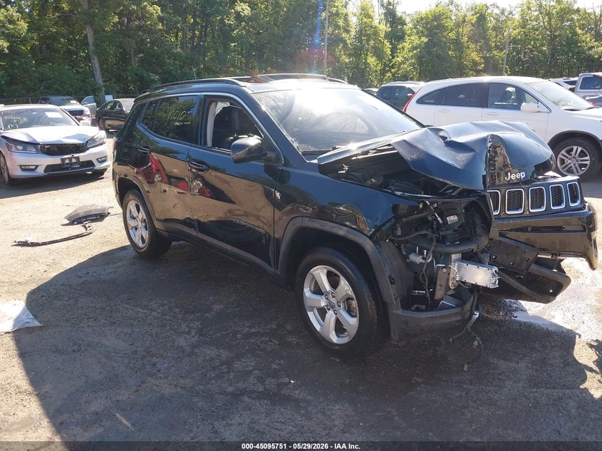 2021 JEEP COMPASS LATITUDE 4X4 | 3C4NJDBB5MT540591 | UPCARS