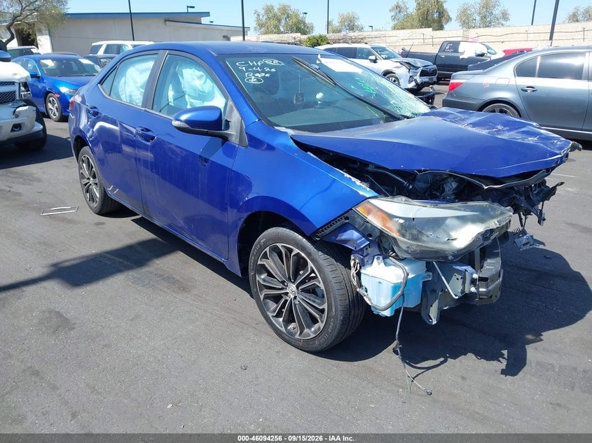 2015 TOYOTA COROLLA S PLUS | 5YFBURHE1FP199902 | UPCARS