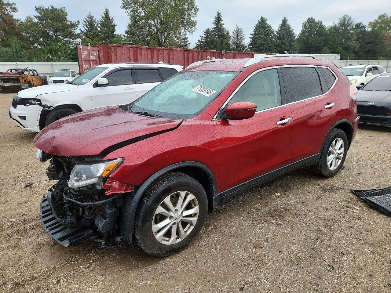 2016 NISSAN ROGUE SV | KNMAT2MV6GP600391 | UPCARS