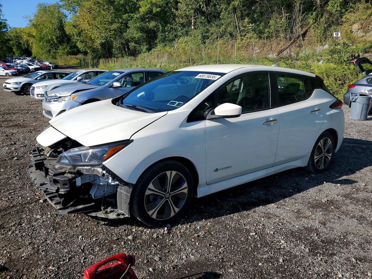 2019 NISSAN LEAF SV | 1N4AZ1CPXKC307479 | UPCARS