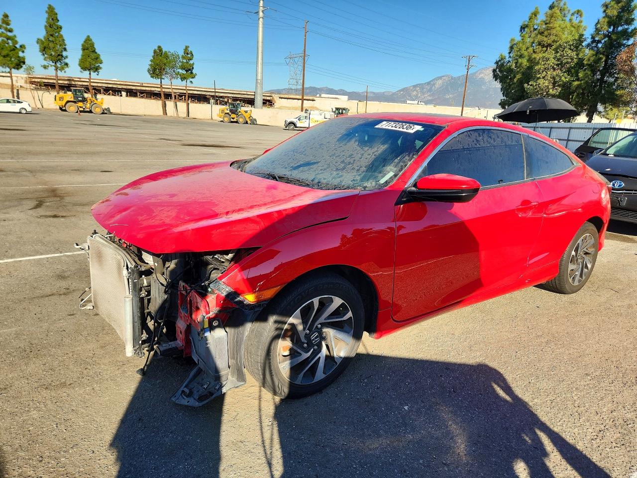 2017 HONDA CIVIC LX | 2HGFC4B05HH308151 | UPCARS