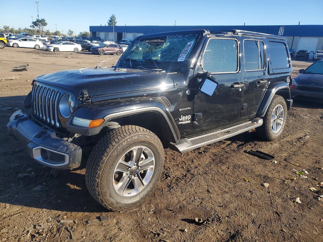 2020 JEEP WRANGLER SAHARA | 1C4HJXEN8LW234837 | UPCARS