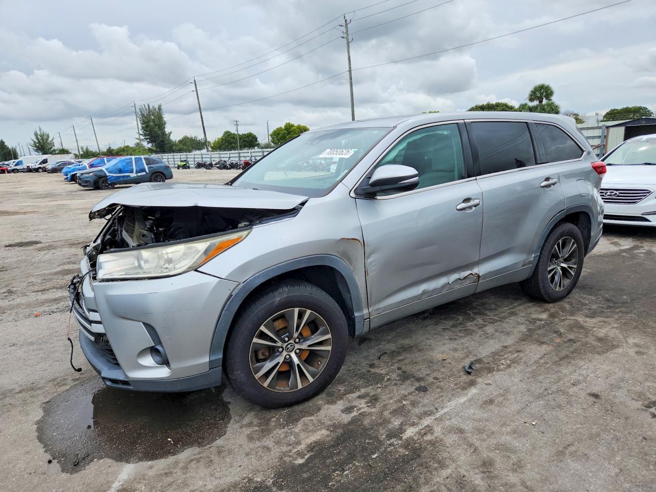 2017 TOYOTA HIGHLANDER LE | 5TDZARFH6HS025046 | UPCARS
