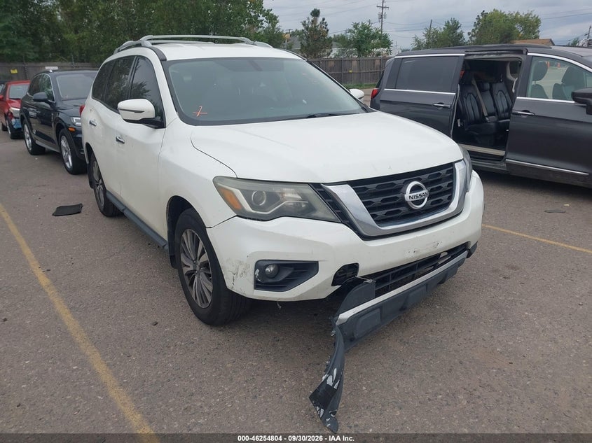 2017 NISSAN PATHFINDER S | 5N1DR2MN3HC660385 | UPCARS